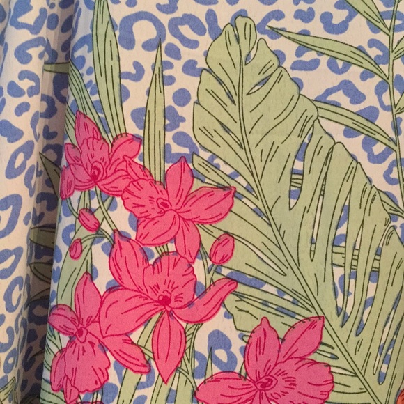 Caroline Hill Dress/Cover Up/Nightgown Hibiscus S - Picture 5 of 9